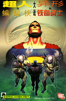 超人蝙蝠侠VS异形铁血战士 预览图