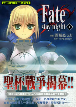 Fate stay night(单行本)，命运守护夜 圣杯之战 命运之夜 预览图